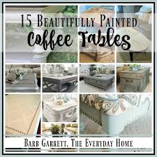 See more ideas about painted coffee tables, diy furniture, redo furniture. 15 Painted Coffee Tables The Everyday Home