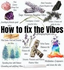 Positive And Negative Vibes Herbal Magic Book Of Shadows Witchcraft