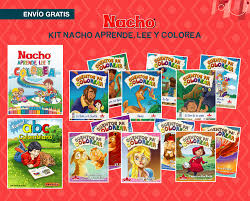 Libro nacho, lección 2 y 3. Kit Nacho Aprende Lee Y Colorea Susaeta Ediciones S A