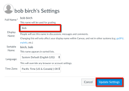 What do you need to know before legally changing your name? Change Your Canvas Display Name Canvas Support Simon Fraser University