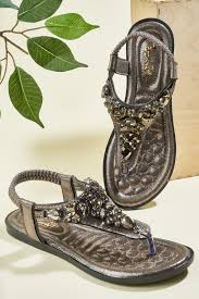 Bambi Kursun Kadin Sandalet H06350647 Trendyol Sandalet Bayan Ayakkabi Bambi