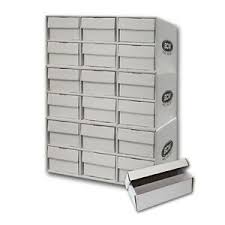 5 storage boxes 400 count ct sports cards trading max pro gaming shipping 8x4x3. 3 Stackable Cardboard Sports Card House Box 18 2 Row 1600ct Storage Boxes Ebay