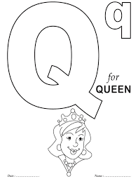 Printables Alphabet Q Coloring Sheets Alphabet Coloring Pages Preschool Coloring Pages Abc Coloring Pages