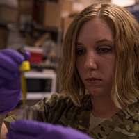 Capt. Michael Polmear, orthopaedic surgeon, won William