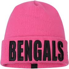 Перевод не получился по техническим причинам. Cincinnati Bengals New Era Women S Team Frost Cuffed Knit Hat Pink