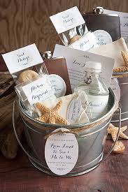The key to choosing good wedding favors that your guests will genuinely appreciate is to balance practicality with creativity. Nautical Themed Wedding Welcome Basket Wedding Inspiration