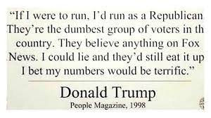 Trump people magazine 1998 quote. The Problem With Fake News On Facebook And How To Spot It Bbc News