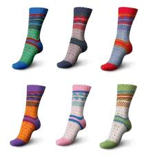 Matching Self Patterned Socks Are Now Incredibly Easy Thanks To The Yellow Starter Thread Regia Pairfect 75 Wool Arne And Carlos Sock Yarn Simply Knitting