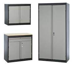 Sandusky 3 In 1 Storage Cabinet Set At Menards Storage And Organization Garage Storage Cabinets Laundry Room Organization Storage