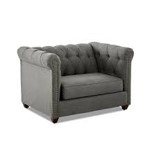 Shop for oversized chair and ottoman online at target. Avenue 405 Keaton Tufted Graphite Oversized Chair Avek29310ebclizzgrap The Home Depot