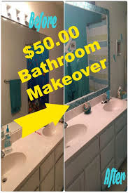 Diy Tiled Bathroom Mirror Frame No Grout Bathroom Mirrors Diy Unique Bathroom Mirrors Bathroom Mirror Frame