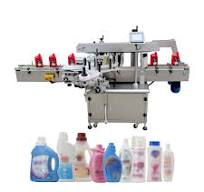Automatic Double Side Label Applicator 2 Side Labeling Automated Label  Sticker Machine for Round Bottle Packaging Machine