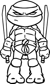 The ninja turtles with the weapons coloring page . Ninja Turtles Coloring Pages Learny Kids