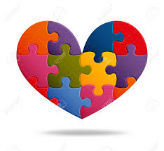 Maybe you would like to learn more about one of these? Jigsaw Puzzle Background With Many Colorful Pieces Abstract Mosaic Template Heart Shape Vector Illustration Royalty Free Cliparts Vectors And Stock Illustration Image 109814170