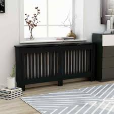 Maybe you would like to learn more about one of these? Vidaxl Radiator Cover Black Mdf Wood Grill Cabinet Heater Shelf Heating Unit For Sale Online Ebay