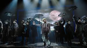 The story concerns a deceased couple who try to haunt the new inhabitants of their former. Australia S Eddie Perfect Debuts Beetlejuice Musical On Broadway To Mixed Reviews