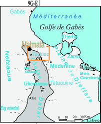 Tunisia, country of north africa situated between algeria and libya along the mediterranean sea. Carte Des Principaux Domaines Geomorphologiques Du Sud Est Tunisien Download Scientific Diagram