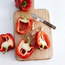 Gefullte Paprika Rezept Rezept Rezept Gefullte Paprika Lebensmittel Essen Rezepte
