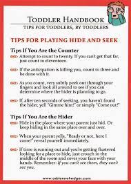 A Humorous Look At Life Toddler Handbook Hide And Seek Humor Toddler Life