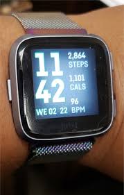 Versa Screen Color Faded Fitbit Community