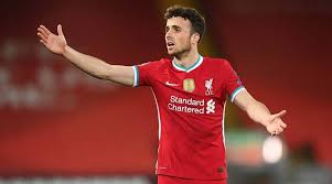 Diogo jota scores liverpool's opening goal against arsenal, 03/04/2021. Diogo Jota Ruled Out For Up To Two Months Joel Matip Injured At Fulham Sports News The Indian Express