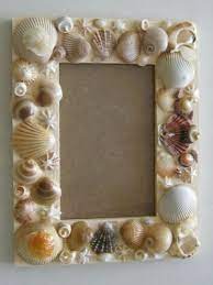 Cornici Decorate Con Le Conchiglie Idee Fai Da Te Conchiglie Fai Da Te
