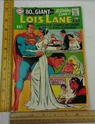 Since marrying her comic hubby, she collects comic wedding issues and art work. Superman S Girl Friend Lois Lane 86 All Wedding Issue 1960s G Vg Silver Age Ebay