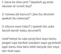 We did not find results for: Laporan Wawancara Bahasa Sunda Mengenai Pekerjaan Orang Tua Brainly Co Id