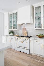 Natural stone slab kitchen backsplash suggestions gallery. White French Stove With Gray Stone Slab Backsplash Transitional Kitchen