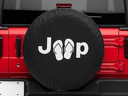 The marine grade vinyl coated fabrics resist fading. Jeep Tire Covers Wheel Covers Wrangler Extremeterrain