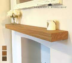 Check spelling or type a new query. Solid Oak Floating Shelf Mantle Beam Fireplace Mantel Shelves Wood Free Fixings Ebay