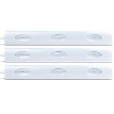 Ge 18 Under Cabinet Linkable Led Light Fixture 3 Pack Walmart Com Walmart Com