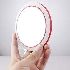 This portable led lighted vanity makeup mirror is also equipped as a wireless charger for your mobile devices! Portable Led Makeup Mirror Deals Streak