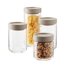 The 15 Most Inspiring Pantry Designs On Pinterest Sanctuary Home Decor Glass Canisters Glass Food Storage Glass Jars With Lids