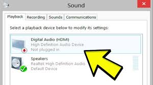 If you don't hear any sound: Fix Hdmi Isn T Showing Up In Playback Devices On Windows 10