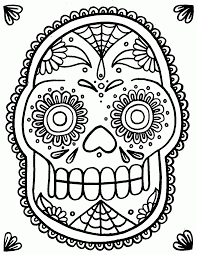 Maybe you would like to learn more about one of these? Sugar Skull Coloring Pages