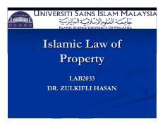 Malaysia has a dual system of justice applicable in matters of family and personal law. Concept Of Property Rights Pdf Islamic Law Of Property Lab2033 Dr Zulkifli Hasan Top 8 Legal Firms U0001 U0001 U0001 U0001 U0001 U0001 U0001 U0001 U0001 1 Collar Necktie Associates 2 A A Course Hero