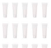 Amazon.com: sowaka Empty Refillable Tube 20 Pcs 10 ML Plastic Squeezable  Soft Cosmetic Containers Travel Bottles Holder for Lotion Cosmetic Makeup  ...