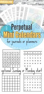 Printable 8 Pages Mini Calendar Sticker Set Bullet Journal Etsy Mini Calendars Calendar Stickers Journal Stickers