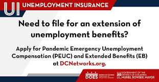 As of january 2021, peuc offers 53 weeks of additional benefits and eb offers either 13 or 20 weeks of additional benefits on top of the weeks of peuc benefits, depending on new york state's unemployment rate. Dc Does On Twitter To File For Extended Benefits Eb You Must Have Exhausted Your Regular Unemployment Insurance Benefits And Federal Peuc Benefits Apply Now At Https T Co V6pz6qrkh4 Https T Co Eu5okqc7fh