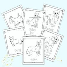 The spruce / kelly miller halloween coloring pages can be fun for younger kids, older kids, and even adults. 35 Free Printable Dog Breed Coloring Pages For Kids The Artisan Life