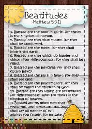Primary 7 Lesson 10 The Sermon On The Mount Beatitudes Rachael S Booknook Beatitudes Sunday School Lessons Bible Lessons For Kids