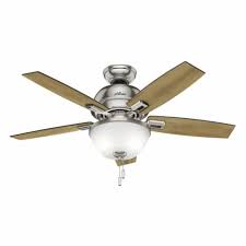 Our community is ready to answer. Hunter Fan Company 52227 Donegan Indoor 44 Inch Ceiling Fan With 1 Light Nickel 1 Unit Kroger
