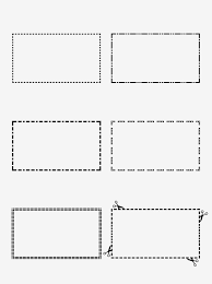Multiple Dashed Borders For Commercial Elements Dotted Line Border Collection Standard Dotted Line Png And Vector With Transparent Background For Free Downlo Elements Border Templates Presentation Design