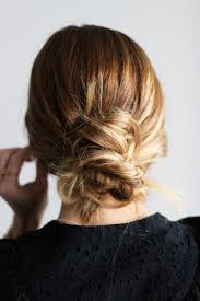 This hairstyles looks effortless and is a great look. Diy File Three Easy Bun Hairstyles For The Holidays Gaby Burger