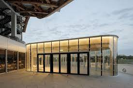 The mitchel athletic complex is part of the mitchel field complex, located in uniondale, new york, on the site of the decommissioned mitchel air force base. Pompidou Metz Restaurant Extension In France By Studiolada