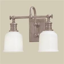 Well Appointed Bath Light 2 Light Brass Vanity Light Bath Light Light Fixtures