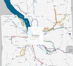 Tcat Bus Routes Map Tcat System Map
