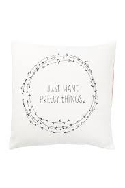 Free shipping on orders over $25 shipped by amazon. Pink Pretty Things Quote Pillow
