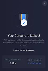 That means that it is as safe as simply holding them in your wallet. Cardano Staking Faq Exodus Support